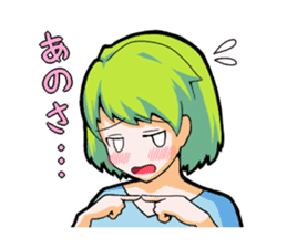 Midori's emotions sticker #1825498