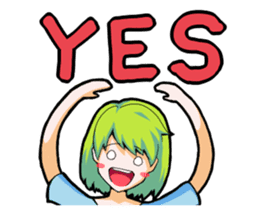 Midori's emotions sticker #1825499