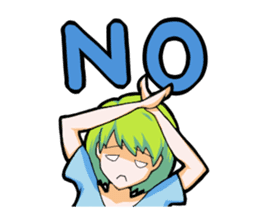 Midori's emotions sticker #1825500