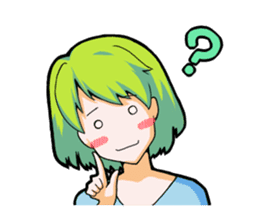 Midori's emotions sticker #1825501