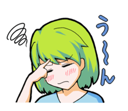 Midori's emotions sticker #1825502