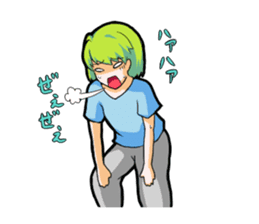 Midori's emotions sticker #1825512