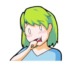 Midori's emotions sticker #1825516