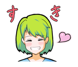 Midori's emotions sticker #1825520