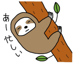 The feeling of a sloth sticker #1825601