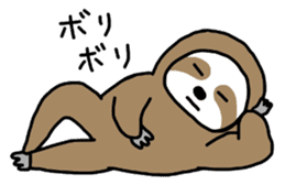 The feeling of a sloth sticker #1825602