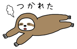 The feeling of a sloth sticker #1825610