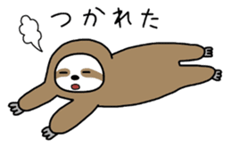The feeling of a sloth sticker #1825610