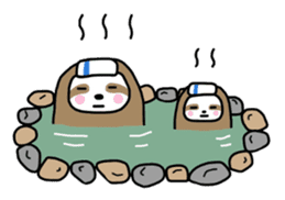 The feeling of a sloth sticker #1825616