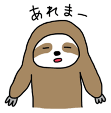 The feeling of a sloth sticker #1825619