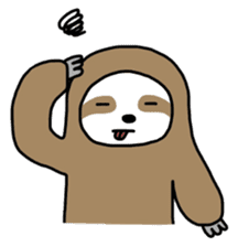 The feeling of a sloth sticker #1825621