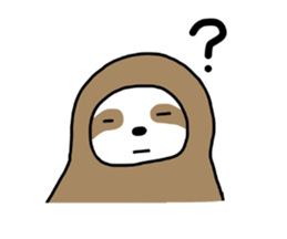 The feeling of a sloth sticker #1825627
