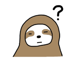 The feeling of a sloth sticker #1825627