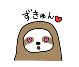 The feeling of a sloth sticker #1825629