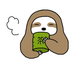 The feeling of a sloth sticker #1825632