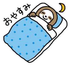 The feeling of a sloth sticker #1825633