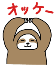 The feeling of a sloth sticker #1825635