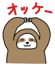 The feeling of a sloth sticker #1825635