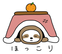 The feeling of a sloth sticker #1825639