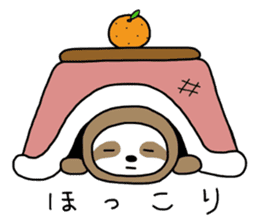 The feeling of a sloth sticker #1825639