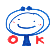 handwritten stickers by Kacchan sticker #1825763