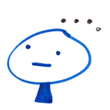 handwritten stickers by Kacchan sticker #1825786