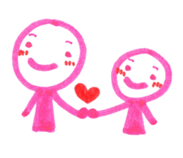 handwritten stickers by Kacchan sticker #1825788