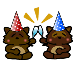 Animals & Christmas Winter Ver. sticker #1826077