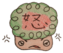 Natural curls Tanaka sticker #1827360