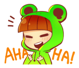 Zitome No Kawazu Kun sticker #1827441