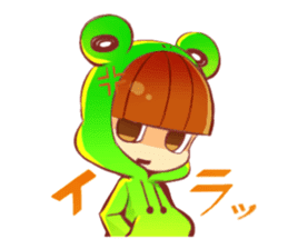 Zitome No Kawazu Kun sticker #1827445