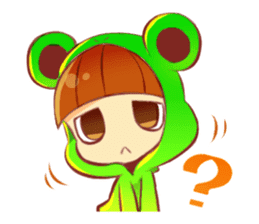 Zitome No Kawazu Kun sticker #1827447