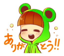 Zitome No Kawazu Kun sticker #1827460