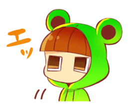 Zitome No Kawazu Kun sticker #1827467