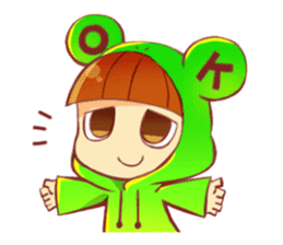 Zitome No Kawazu Kun sticker #1827478