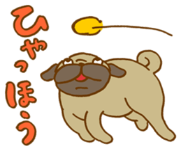 Masa-Q's PUG life sticker #1827735