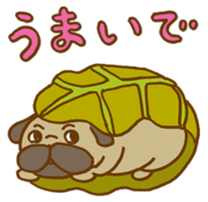 Masa-Q's PUG life sticker #1827751