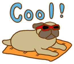Masa-Q's PUG life sticker #1827753