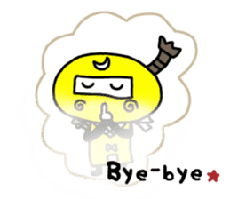 Kunoichi Monme(English version) sticker #1827965