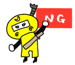 Kunoichi Monme(English version) sticker #1827975