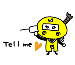 Kunoichi Monme(English version) sticker #1827987