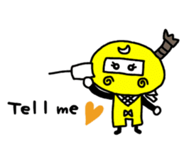 Kunoichi Monme(English version) sticker #1827987