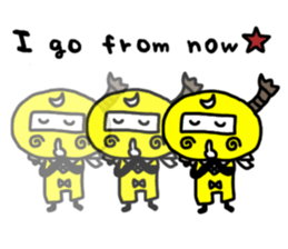 Kunoichi Monme(English version) sticker #1827990