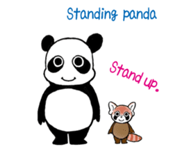 PANDA and panda sticker #1828202