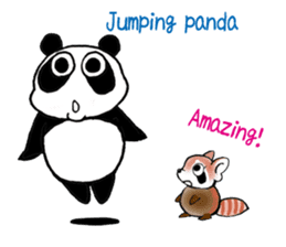 PANDA and panda sticker #1828204