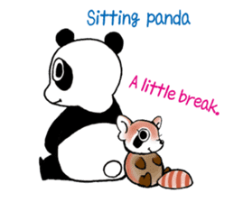 PANDA and panda sticker #1828205