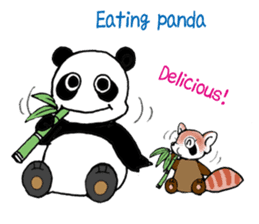 PANDA and panda sticker #1828207