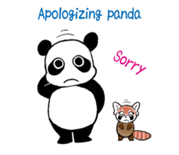 PANDA and panda sticker #1828213