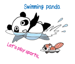 PANDA and panda sticker #1828214