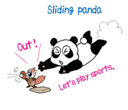 PANDA and panda sticker #1828216
